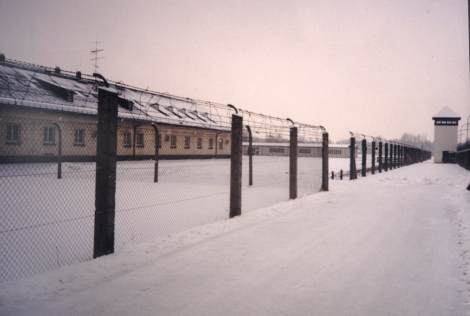 Zima w niemieckich obozach koncentracyjnych 1939-1945